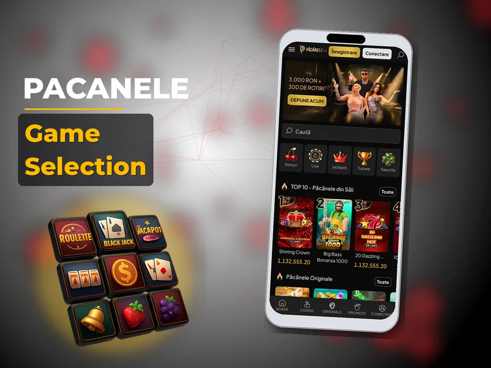 Pacanele - Game Selection