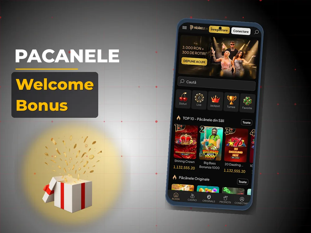 Pacanele - Welcome Bonus
