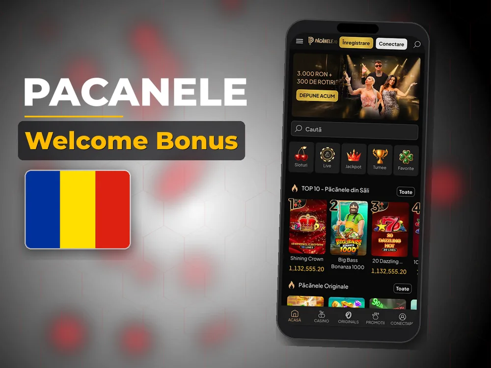 Pacanele - Welcome Bonus