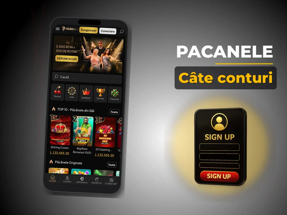 Pacanele - Câte conturi