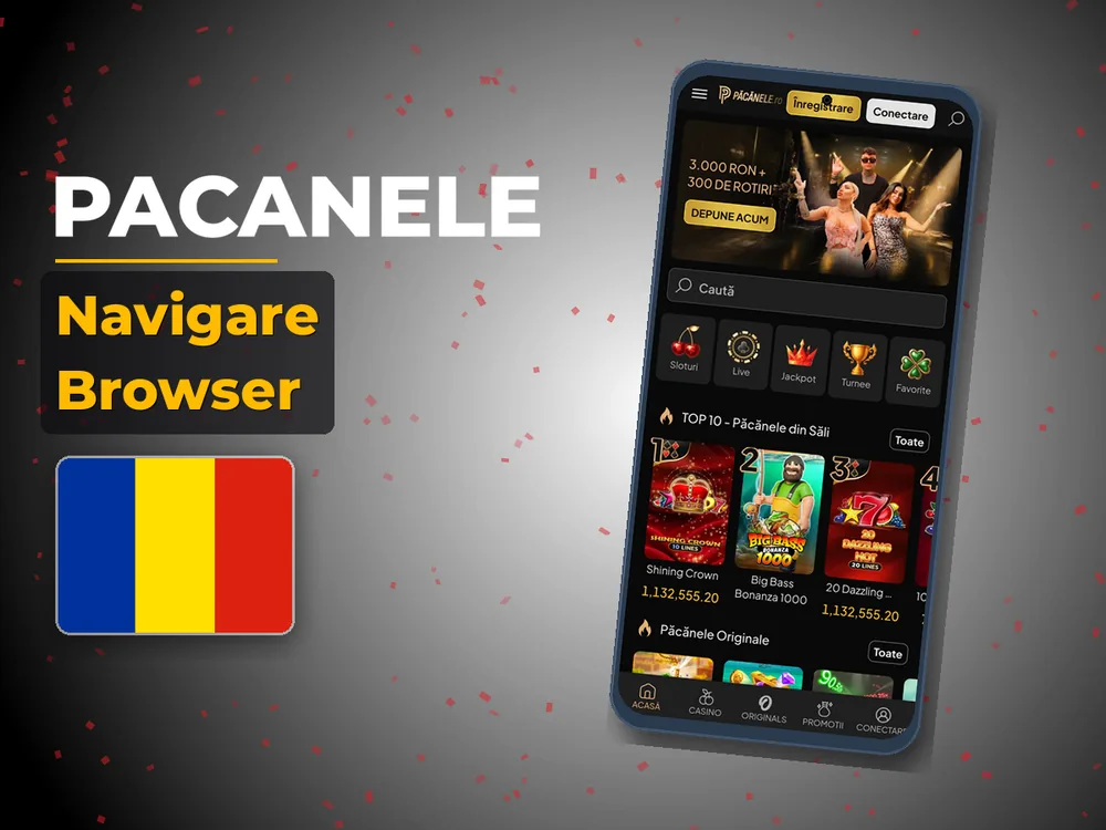 Pacanele - Navigare Browser