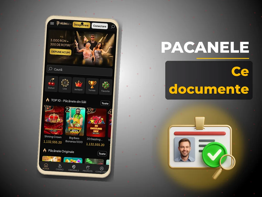 Pacanele - Ce documente