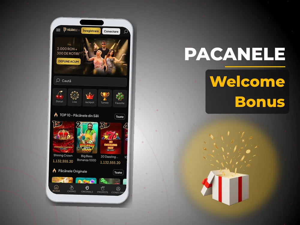 Pacanele - Welcome Bonus