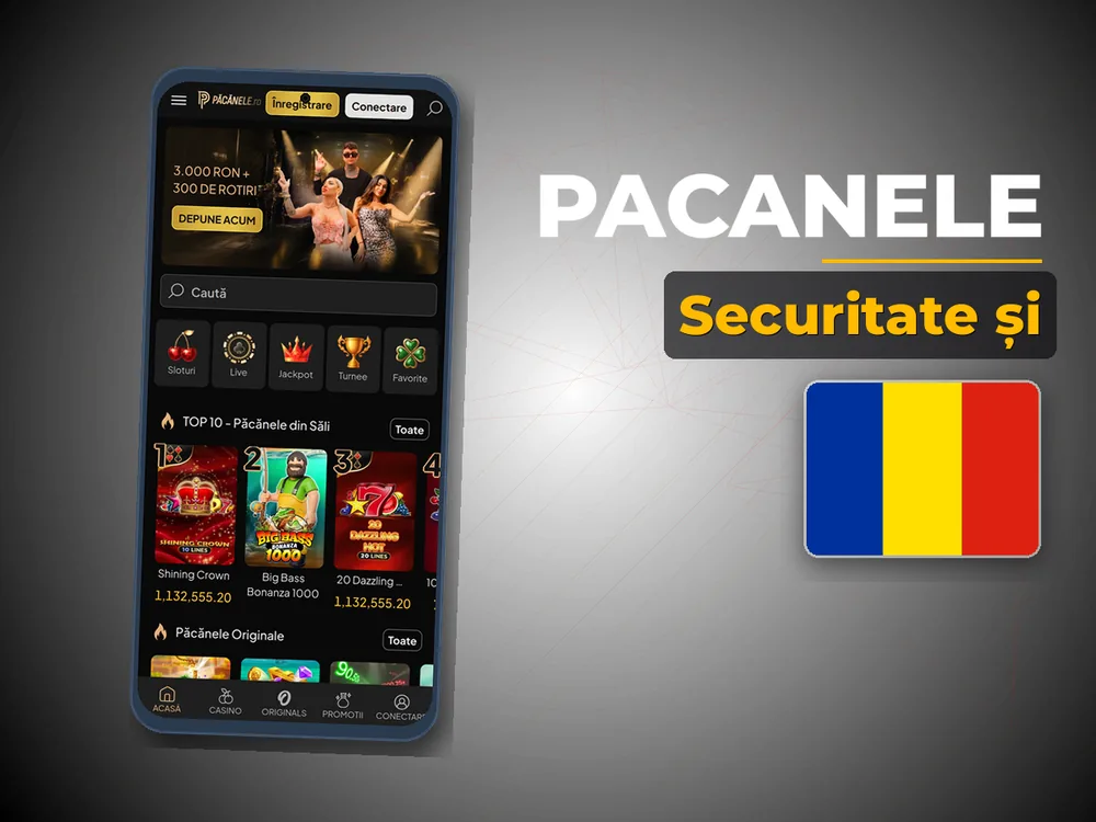 Pacanele - Securitate și